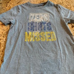 Boys under armor tee